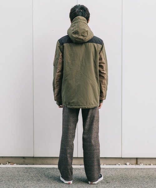 grn（ジーアールエヌ）の「grn オーバーサイズ 60/40 ボア フリース 