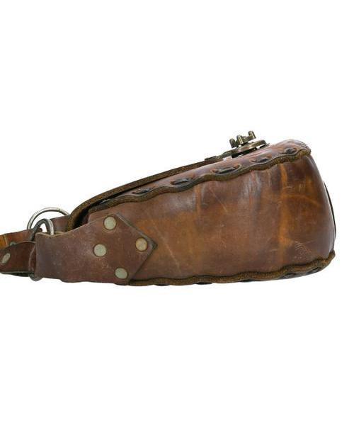 90s Vintage メキシカンレザーショルダーバッグ ビンテージメキシカンバッグ レザーショルダーバッグ ヒッピー