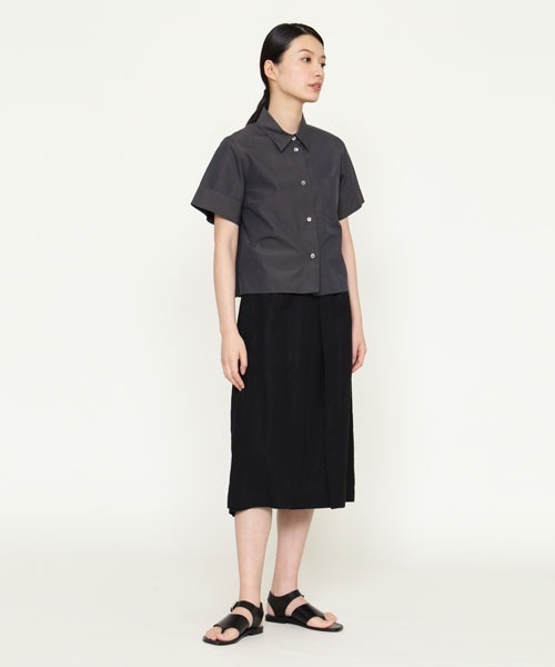 スカート Margaret Howell SHIRTING LINEN SKIRT MARGARET HOWELL（マーガレットハウエル）の「SHIRTING LINEN