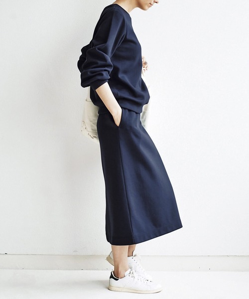 and myera(アンド マイラ)の「and myera スウェットスーツ(セットアップ・レディース・ネイビー・SMALL/X-LARGE)」の11枚目の写真