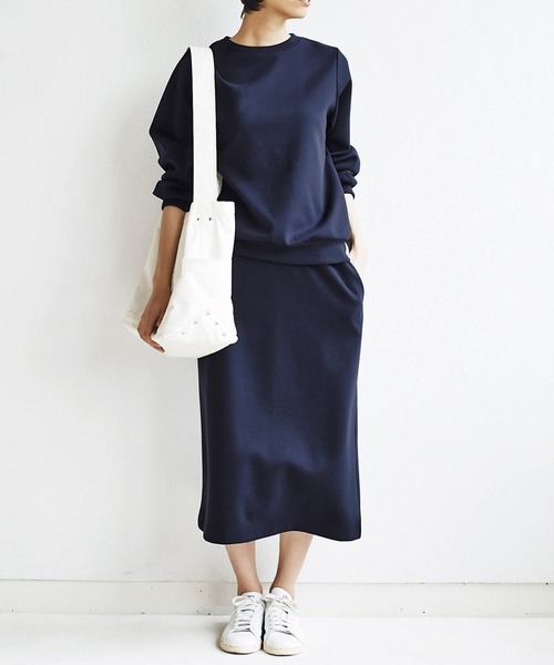 and myera(アンド マイラ)の「and myera スウェットスーツ(セットアップ・レディース・ネイビー・SMALL/X-LARGE)」の9枚目の写真