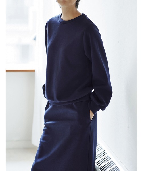 and myera(アンド マイラ)の「and myera スウェットスーツ(セットアップ・レディース・ネイビー・SMALL/X-LARGE)」の7枚目の写真