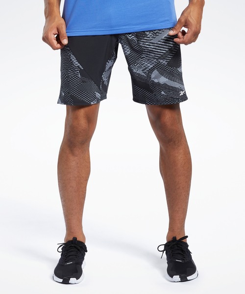 Reebok(リーボック)の「スピードウィック スピード ショーツ / Speedwick Speed Shorts(その他パンツ・メンズ・ターコイズブルー/ブルー/ブラック・XX-LARGE/X-SMALL/LARGE/MEDIUM/X-LARGE/SMALL)」の2枚目の写真