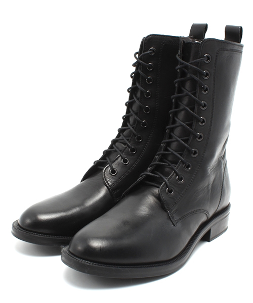 Ray BEAMS（レイビームス）の「BOEMOS / レースアップ ミドルブーツ（ブーツ・レディース・ブラック/ダークグリーン・38/39/35/36/37）」の2枚目の写真