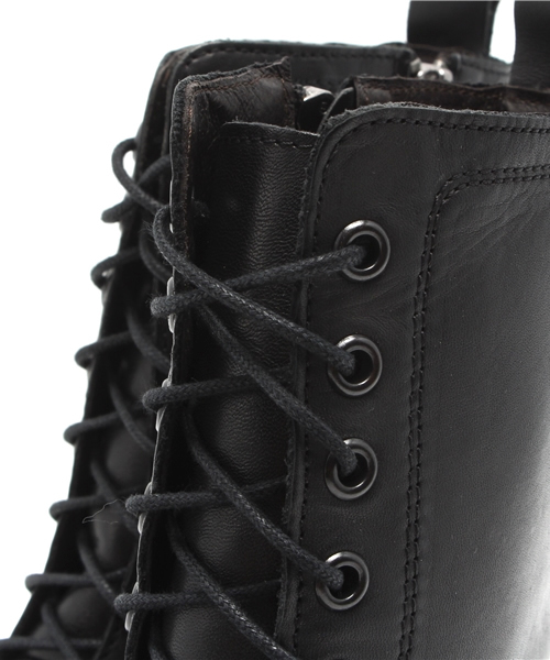 Ray BEAMS（レイビームス）の「BOEMOS / レースアップ ミドルブーツ（ブーツ・レディース・ブラック/ダークグリーン・38/39/35/36/37）」の7枚目の写真