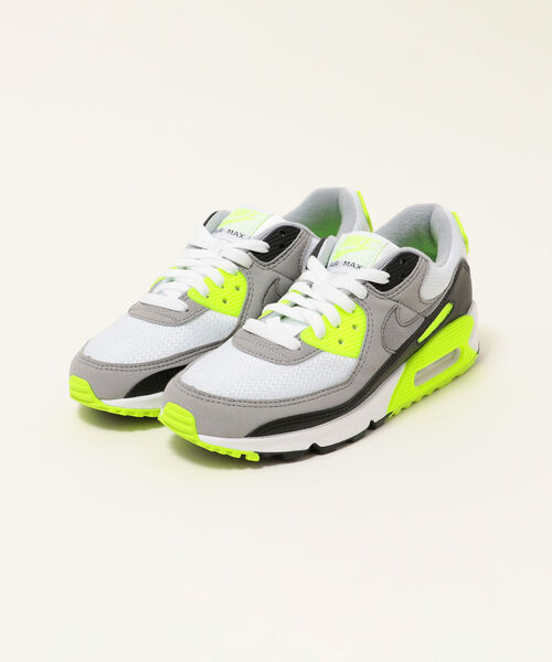 NIKE（ナイキ）の「NIKE:AIR MAX 90（スニーカー・レディース・ピンク/イエロー・24/23/25）」の2枚目の写真