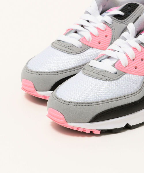 NIKE（ナイキ）の「NIKE:AIR MAX 90（スニーカー・レディース・ピンク/イエロー・24/23/25）」の3枚目の写真