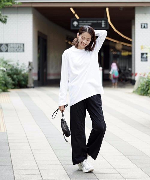 United Athle（ユナイテッドアスレ）の「【United Athle/ユナイテッドアスレ】ロンT 無地　ユニセックス（Tシャツ/カットソー・メンズ・ホワイト/ブラック・SMALL/MEDIUM/X-LARGE/LARGE/XX-LARGE）」の6枚目の写真