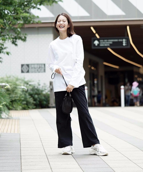 United Athle（ユナイテッドアスレ）の「【United Athle/ユナイテッドアスレ】ロンT 無地　ユニセックス（Tシャツ/カットソー・メンズ・ホワイト/ブラック・SMALL/MEDIUM/X-LARGE/LARGE/XX-LARGE）」の7枚目の写真