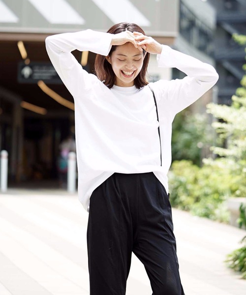 United Athle（ユナイテッドアスレ）の「【United Athle/ユナイテッドアスレ】ロンT 無地　ユニセックス（Tシャツ/カットソー・メンズ・ホワイト/ブラック・SMALL/MEDIUM/X-LARGE/LARGE/XX-LARGE）」の11枚目の写真