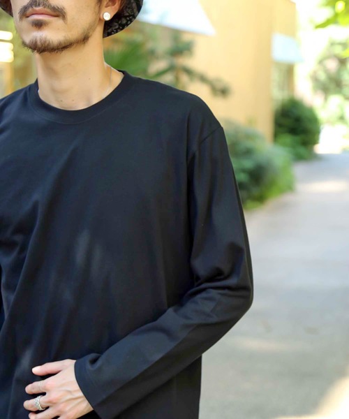 United Athle（ユナイテッドアスレ）の「【United Athle/ユナイテッドアスレ】ロンT 無地　ユニセックス（Tシャツ/カットソー・メンズ・ホワイト/ブラック・SMALL/MEDIUM/X-LARGE/LARGE/XX-LARGE）」の16枚目の写真