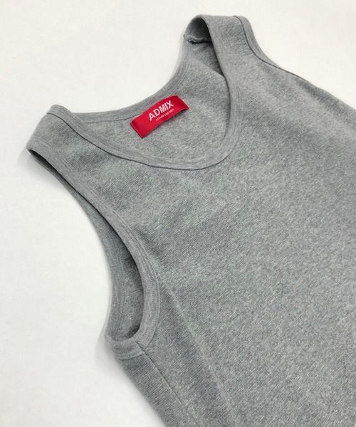 ADMIX/ATELIER SAB MEN（アドミックスアトリエサブメン）の「ストレッチ スパン フライス ／ タンクトップ（タンクトップ・メンズ・ダークブルー/カーキ/ブラウン/ホワイト/ライトグレー/ブラック・48/50）」の19枚目の写真