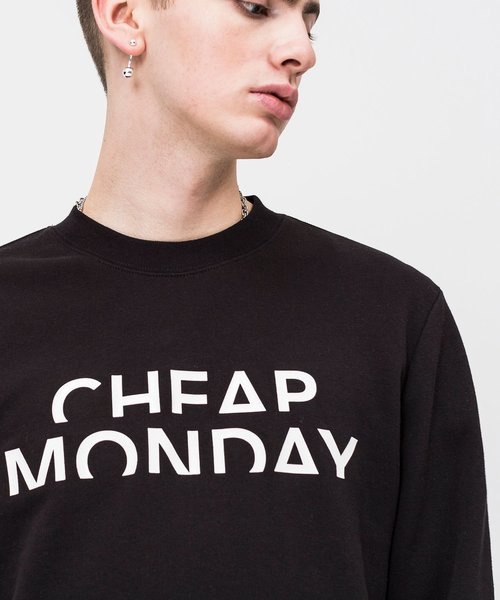 Cheap Monday - Sweat ras du cou chiné avec - Cheap Monday - Pickture