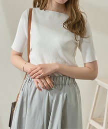 Ambre Neige | サマーリブニットトップス／【WEB/EC限定商品】(ニット/セーター)