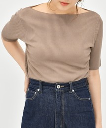 Ambre Neige | サマーリブニットトップス／【WEB/EC限定商品】(ニット/セーター)