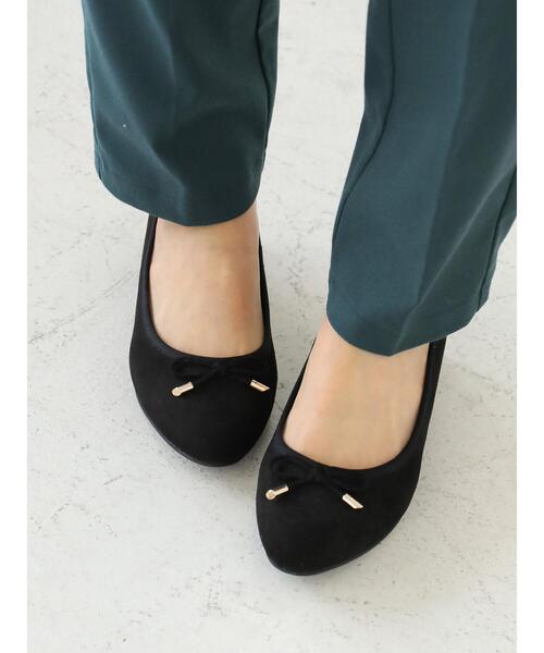 earth music&ecology（アースミュージックアンドエコロジー）の「ORiental TRaffic ヒールバレエパンプス ＊（パンプス・レディース・ブラック/ベージュ/パープル/ブラウン/レオパード・38/39/35/36/37）」の8枚目の写真