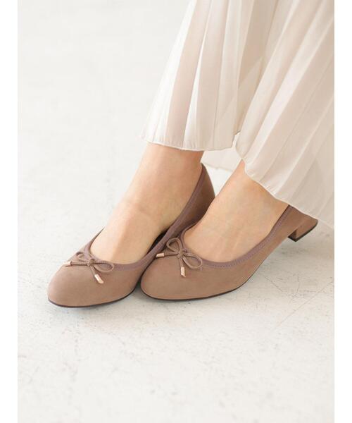 earth music&ecology（アースミュージックアンドエコロジー）の「ORiental TRaffic ヒールバレエパンプス ＊（パンプス・レディース・ブラック/ベージュ/パープル/ブラウン/レオパード・38/39/35/36/37）」の9枚目の写真