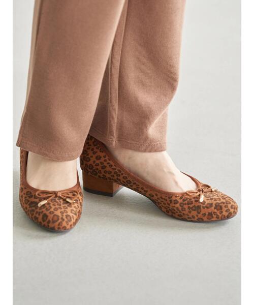 earth music&ecology（アースミュージックアンドエコロジー）の「ORiental TRaffic ヒールバレエパンプス ＊（パンプス・レディース・ブラック/ベージュ/パープル/ブラウン/レオパード・38/39/35/36/37）」の12枚目の写真