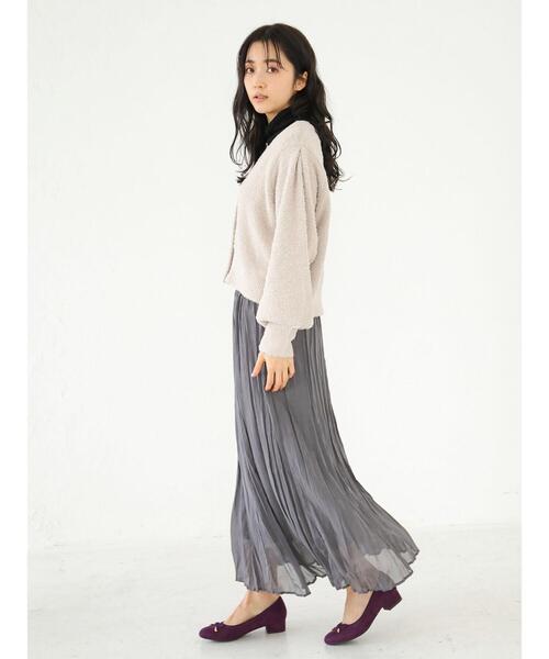 earth music&ecology（アースミュージックアンドエコロジー）の「ORiental TRaffic ヒールバレエパンプス ＊（パンプス・レディース・ブラック/ベージュ/パープル/ブラウン/レオパード・38/39/35/36/37）」の17枚目の写真