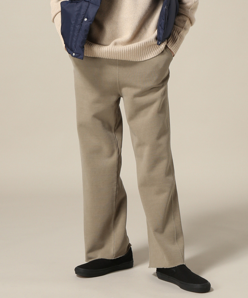 journal standard Furniture （ジャーナルスタンダードファニチャー）の「【REMI RELIEF】T/C裏毛スウェットPANTS（スウェットパンツ・メンズ・ブルー/アイボリー・MEDIUM/LARGE）」の2枚目の写真