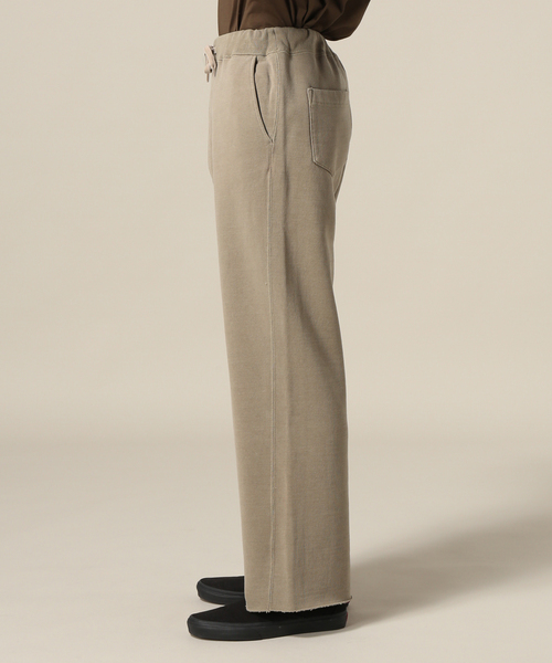 journal standard Furniture （ジャーナルスタンダードファニチャー）の「【REMI RELIEF】T/C裏毛スウェットPANTS（スウェットパンツ・メンズ・ブルー/アイボリー・MEDIUM/LARGE）」の5枚目の写真