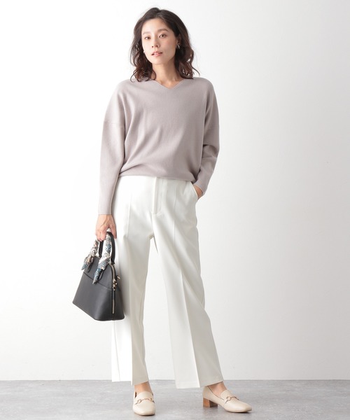 美脚ワイドパンツfw