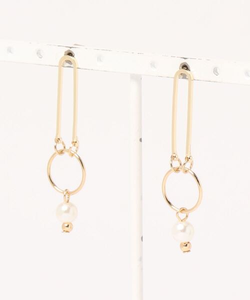 natural couture(ナチュラルクチュール)の「大人ゴールドピアス(ピアス(両耳用)・レディース・その他1/その他2/その他3・FREE)」の1枚目の写真