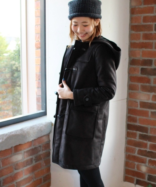 ジャーナルスタンダート】ダッフルコート ブラック M JOURNAL