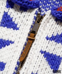 XLARGE sonic コラボ ニットジャケット XLARGE（エクストララージ）の「【XLARGE×SONIC THE HEDGEHOG