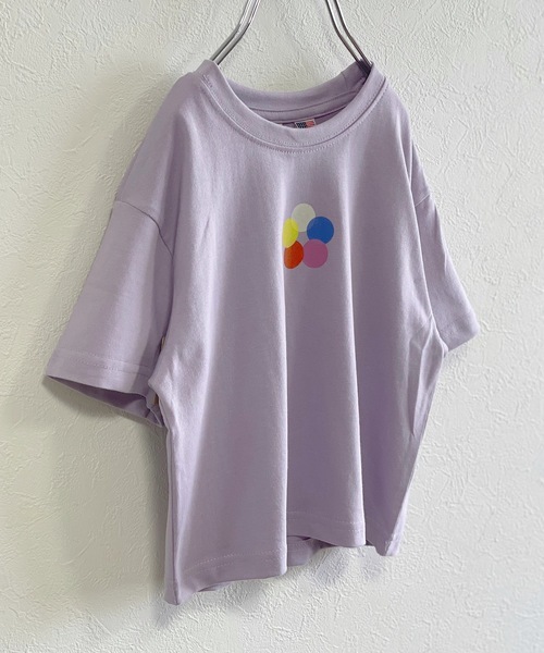 Life Support Products(ライフサポートプロダクツ)の「【コットンUSA】プリントTシャツ(80~160cm)(Tシャツ/カットソー・キッズ・チャコール/イエロー/ホワイト/レッド/ラベンダー・90/100/80/95/140/150/160/110/120/130)」の3枚目の写真