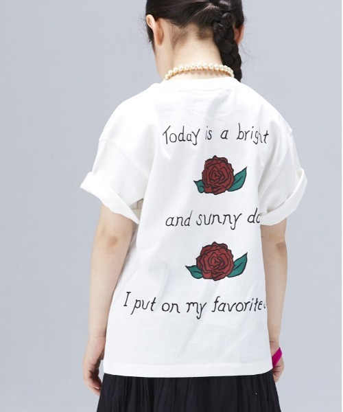 Life Support Products(ライフサポートプロダクツ)の「【コットンUSA】プリントTシャツ(80~160cm)(Tシャツ/カットソー・キッズ・チャコール/イエロー/ホワイト/レッド/ラベンダー・90/100/80/95/140/150/160/110/120/130)」の1枚目の写真