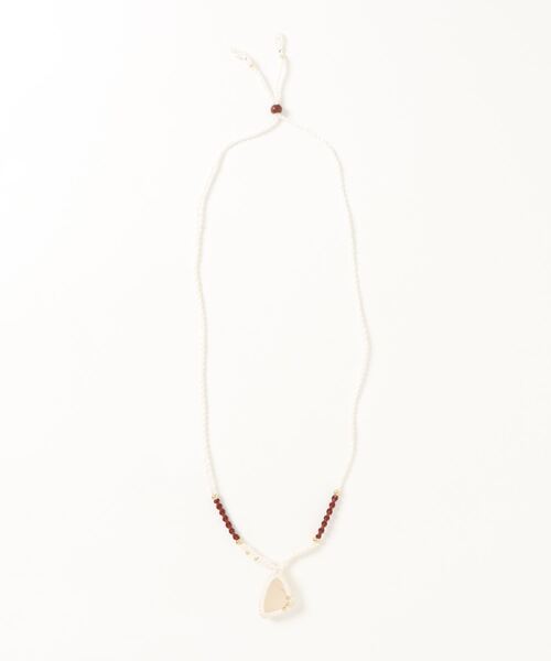 チャイハネ（チャイハネ）の「【チャイハネ】羊飼いのお守り風ネックレス（ネックレス・メンズ・ホワイト/ネイビー/ブラウン/レッド/グリーン・FREE）」の6枚目の写真