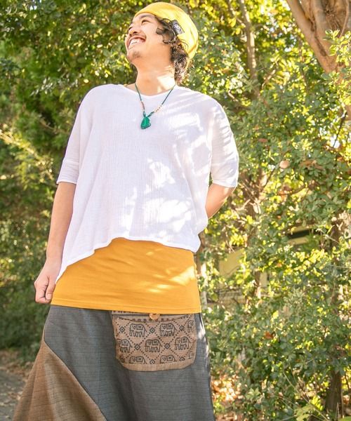 チャイハネ（チャイハネ）の「【チャイハネ】羊飼いのお守り風ネックレス（ネックレス・メンズ・ホワイト/ネイビー/ブラウン/レッド/グリーン・FREE）」の11枚目の写真