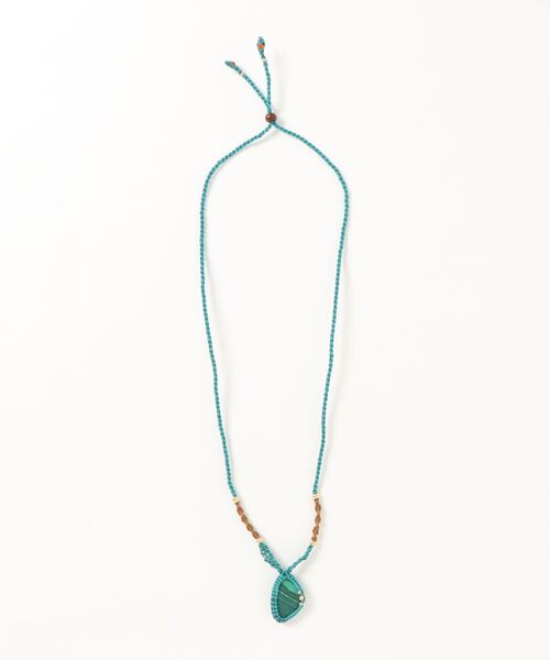 チャイハネ（チャイハネ）の「【チャイハネ】羊飼いのお守り風ネックレス（ネックレス・メンズ・ホワイト/ネイビー/ブラウン/レッド/グリーン・FREE）」の8枚目の写真