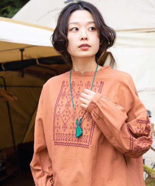 チャイハネ（チャイハネ）の「【チャイハネ】羊飼いのお守り風ネックレス（ネックレス・メンズ・ホワイト/ネイビー/ブラウン/レッド/グリーン・FREE）」の10枚目の写真