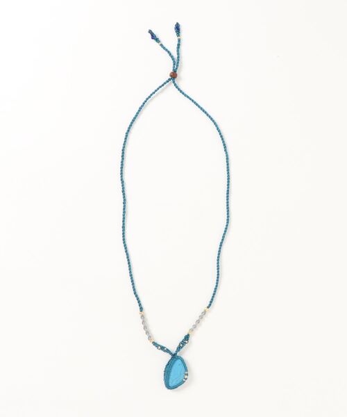 チャイハネ（チャイハネ）の「【チャイハネ】羊飼いのお守り風ネックレス（ネックレス・メンズ・ホワイト/ネイビー/ブラウン/レッド/グリーン・FREE）」の12枚目の写真