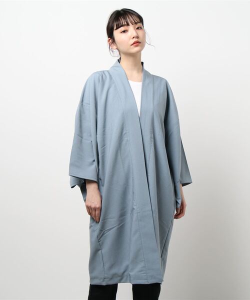 カヤ（カヤ）の「【カヤ】-MONOKOMO HAORI- ものころ羽織り（カーディガン/ボレロ・レディース・ブラック/ライトブルー/レッド・FREE）」の22枚目の写真