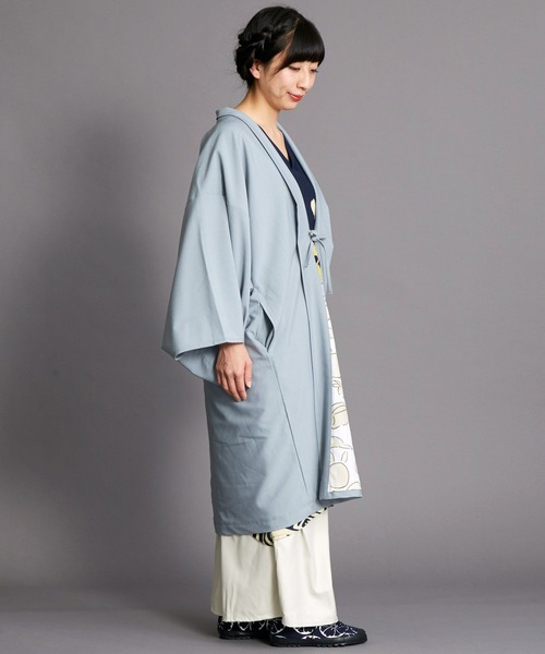 カヤ（カヤ）の「【カヤ】-MONOKOMO HAORI- ものころ羽織り（カーディガン/ボレロ・レディース・ブラック/ライトブルー/レッド・FREE）」の16枚目の写真