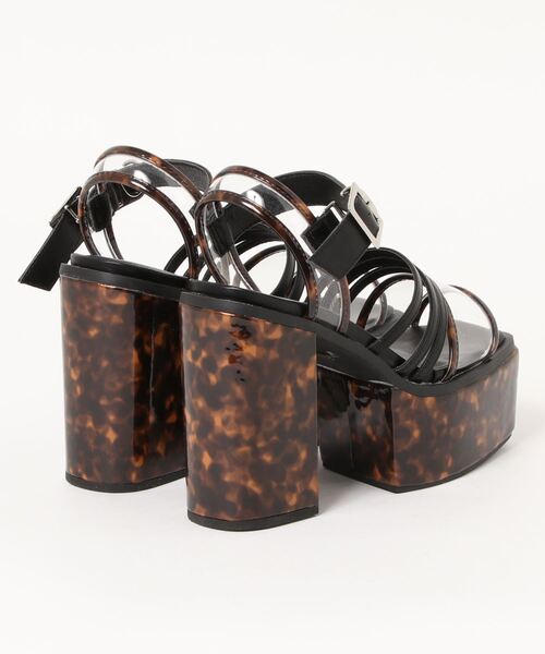 ENVYM(アンビー)の「コードストラップPVCサンダル(サンダル・レディース・ブラック/ブラウン・22.5cm/23.5cm/24.5cm)」の14枚目の写真