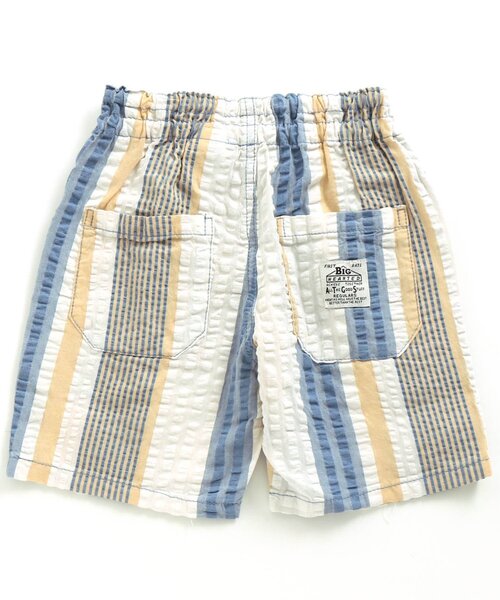 F.O.KIDS(エフオーキッズ)の「先染めストライプハーフパンツ 5分丈(その他パンツ・キッズ・チャコール/ミント/ブルー・140/110/120/100/95/130/80/90)」の4枚目の写真