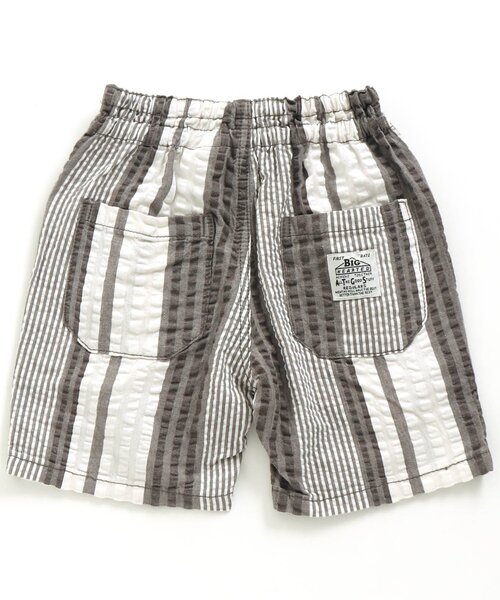 F.O.KIDS(エフオーキッズ)の「先染めストライプハーフパンツ 5分丈(その他パンツ・キッズ・チャコール/ミント/ブルー・140/110/120/100/95/130/80/90)」の6枚目の写真