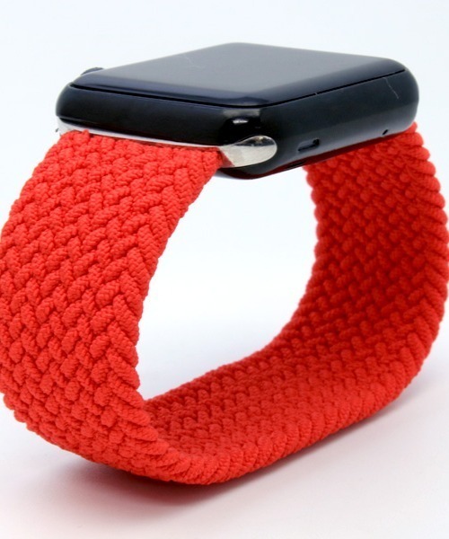 SiNCERE（シンシア）の「Apple Watch Band/アップルウォッチ バンド ナイロンメッシュタイプ 〈42-44mm用〉（デジタル腕時計・レディース・レッド/ブルー/ブラック/グリーン・L/S/M）」の7枚目の写真