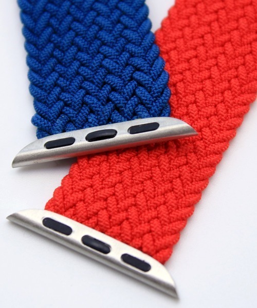 SiNCERE（シンシア）の「Apple Watch Band/アップルウォッチ バンド ナイロンメッシュタイプ 〈42-44mm用〉（デジタル腕時計・レディース・レッド/ブルー/ブラック/グリーン・L/S/M）」の6枚目の写真