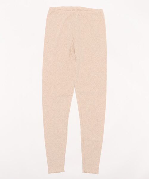 Samansa Mos2（サマンサ モスモス）の「裾メロウリブレギンス（レギンス/スパッツ・レディース・チャコール/ベージュ/モカ・ﾌﾘ-）」の3枚目の写真