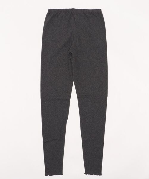 Samansa Mos2（サマンサ モスモス）の「裾メロウリブレギンス（レギンス/スパッツ・レディース・チャコール/ベージュ/モカ・ﾌﾘ-）」の4枚目の写真