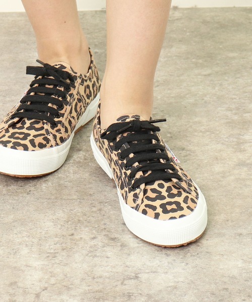 GGDB SUPERGA レオパード柄 グリッタースニーカー 38 GGDB SUPERGA レオパード柄 グリッタースニーカー 38 SUPERGA