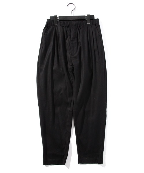THISIS(ディスイズ)の「綿麻ストレッチ イージーアンクルテーパードパンツ(その他パンツ・メンズ・ベージュ/ブラック/キナリ/ネイビー/カーキ・LARGE/X-LARGE/MEDIUM)」の3枚目の写真
