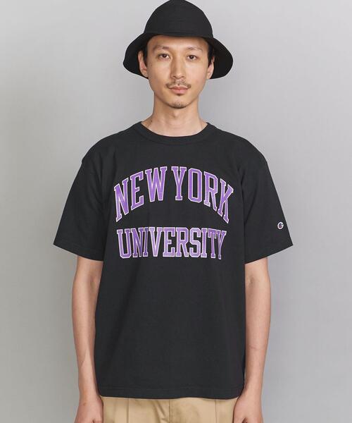 Champion（チャンピオン）の「＜CHAMPION (チャンピオン)＞USA NYU TEE/Tシャツ（Tシャツ/カットソー・メンズ・ホワイト/ブラック・SMALL/MEDIUM/LARGE/X-LARGE）」の15枚目の写真