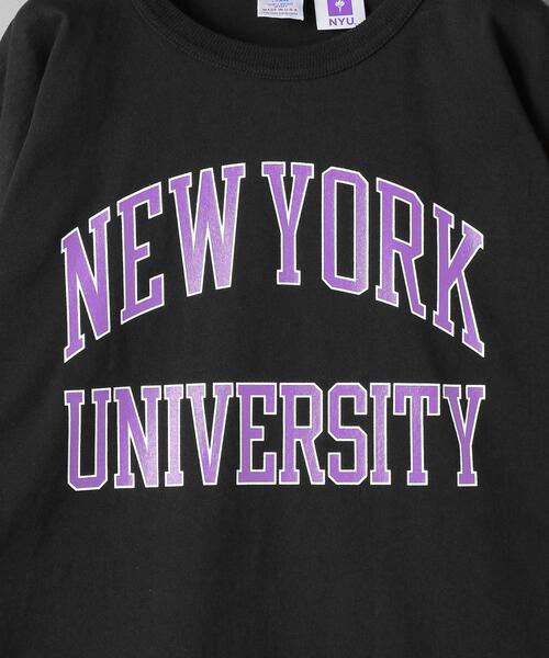 Champion（チャンピオン）の「＜CHAMPION (チャンピオン)＞USA NYU TEE/Tシャツ（Tシャツ/カットソー・メンズ・ホワイト/ブラック・SMALL/MEDIUM/LARGE/X-LARGE）」の14枚目の写真