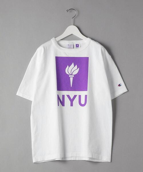Champion（チャンピオン）の「＜CHAMPION (チャンピオン)＞USA NYU TEE/Tシャツ（Tシャツ/カットソー・メンズ・ホワイト/ブラック・SMALL/MEDIUM/LARGE/X-LARGE）」の19枚目の写真